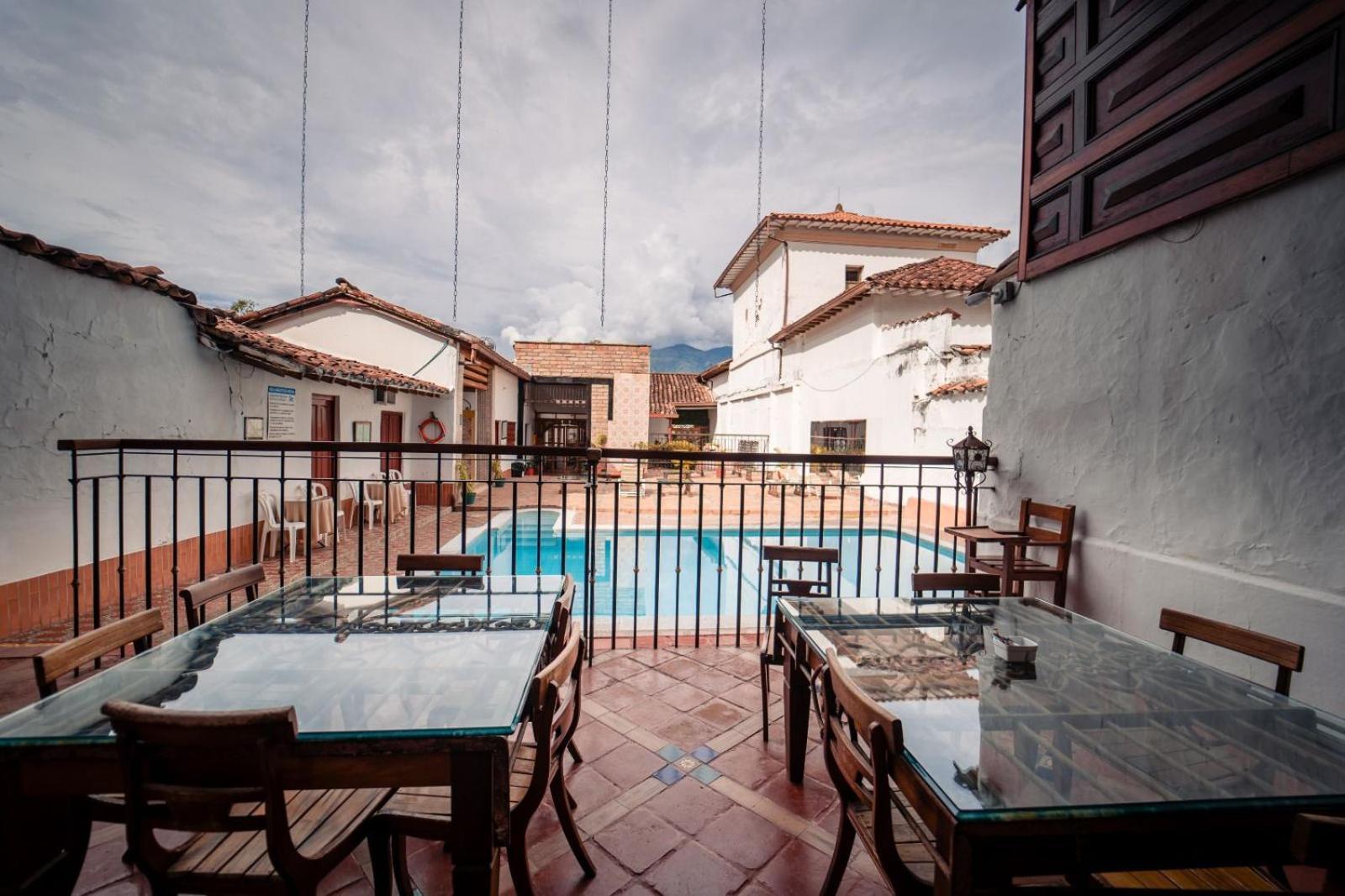 Hosteria De La Plaza Menor ซานตาเฟเดอันตีโอเกีย ภายนอก รูปภาพ